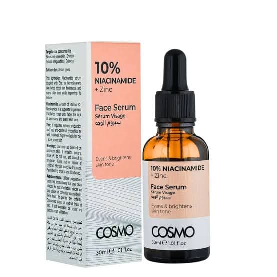 Cosmo 10% Niacinamide + Zinc Face Serum